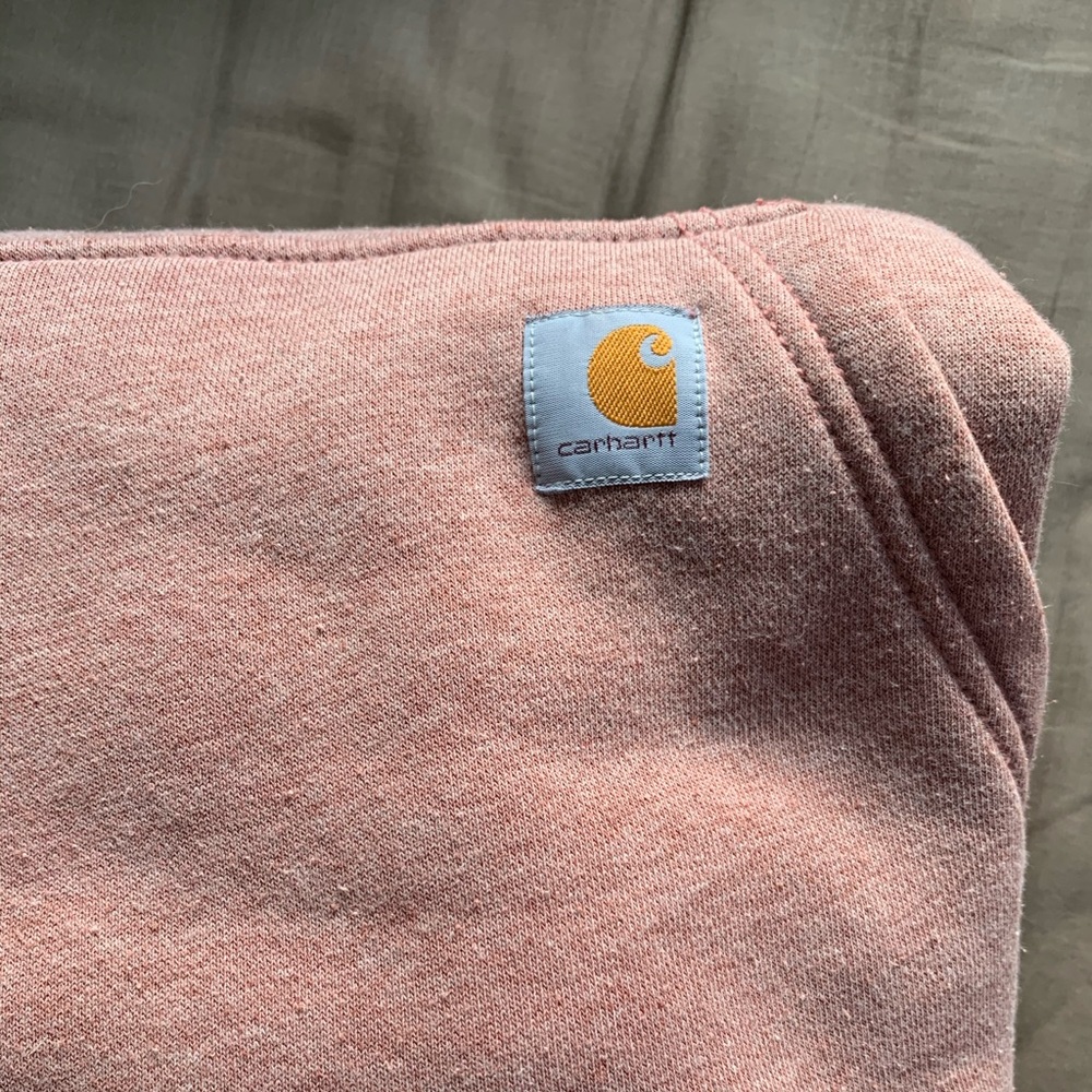 Pink carhartt hoodie